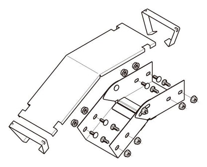 DO-12VF|垂直自在継ぎ金具