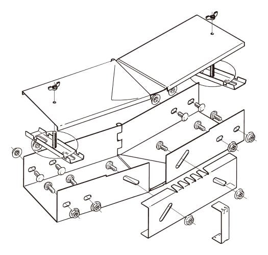 DP12HF|水平自在継ぎ金具