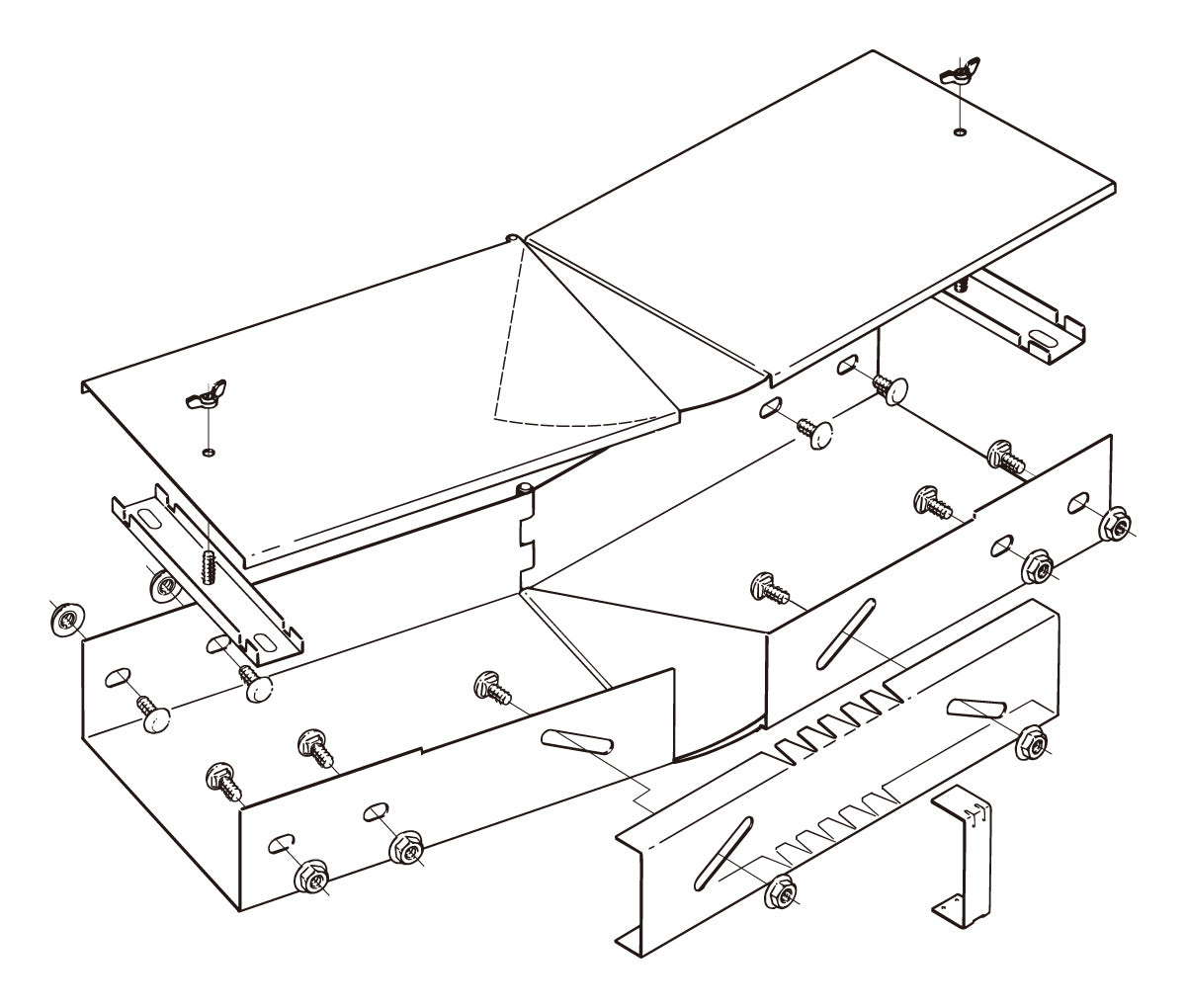DP18HF|水平自在継ぎ金具