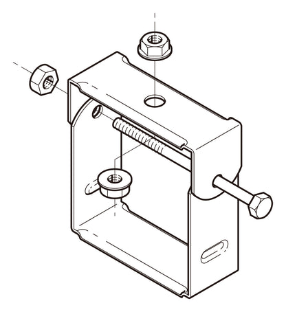 DPY10|ダクト吊り金具