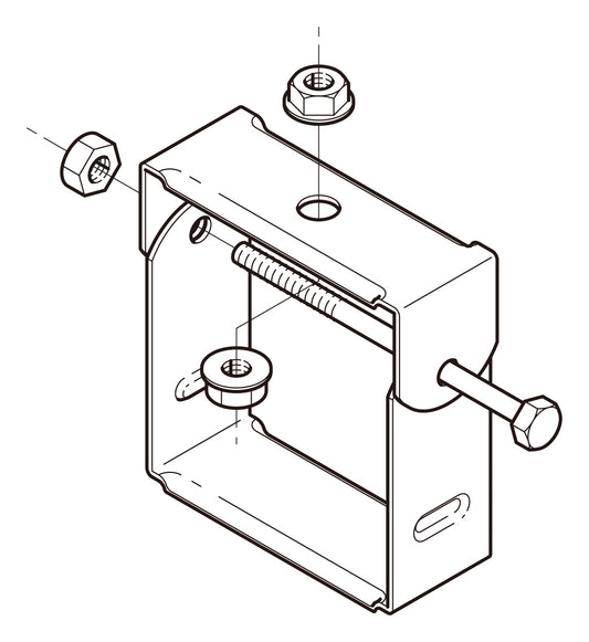 DPY10|ダクト吊り金具