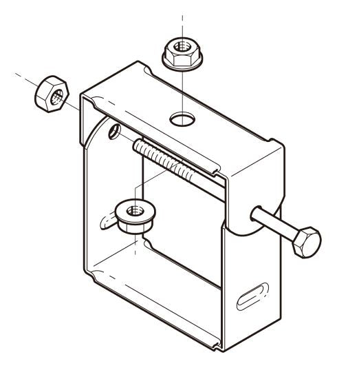 DPY10|ダクト吊り金具