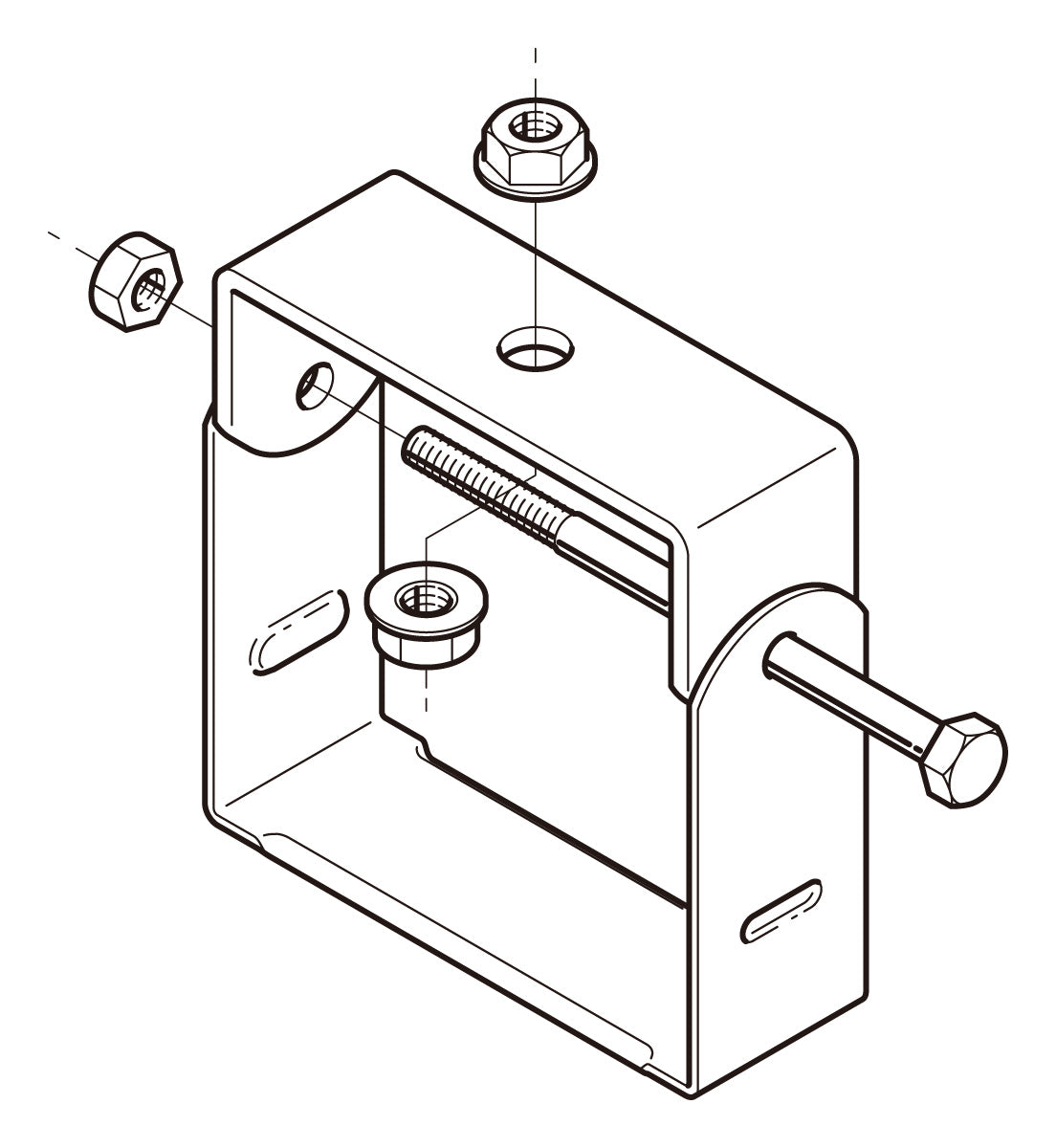 DPY12|ダクト吊り金具