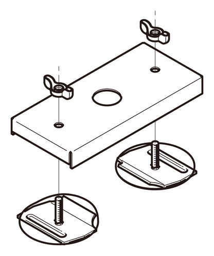 EU3P22|レースウェイ用開口部金具