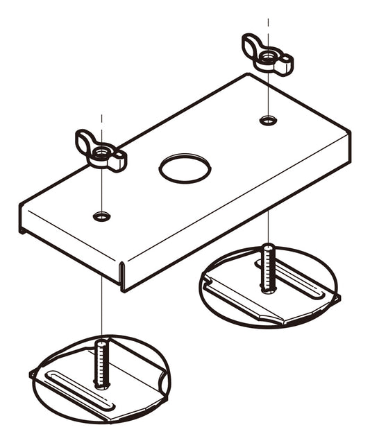 EU3P22|レースウェイ用開口部金具