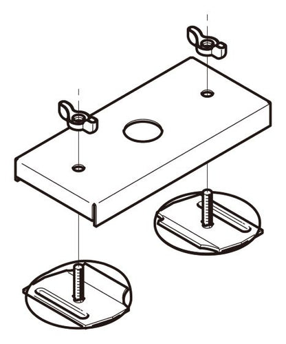 EU3P22|レースウェイ用開口部金具