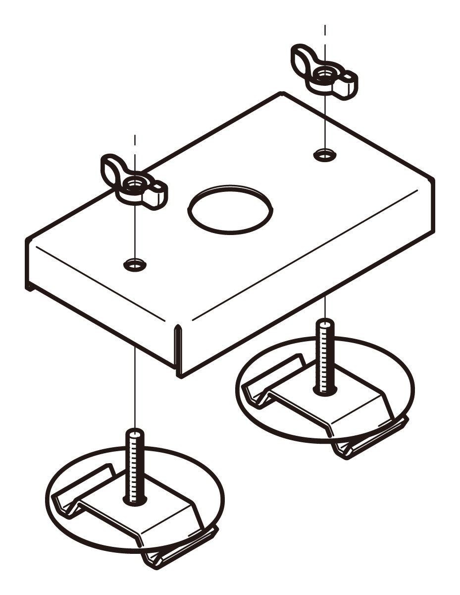 EU7P28|レースウェイ用開口部金具