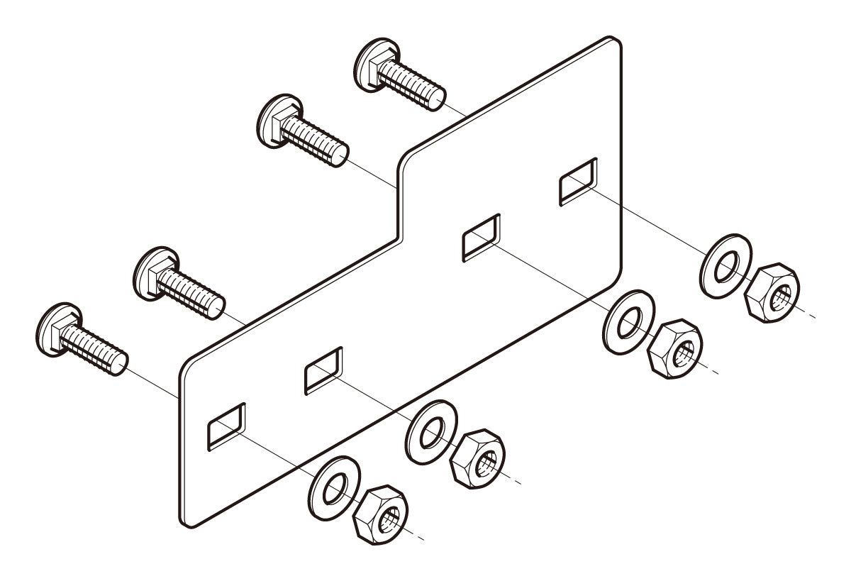 FRD5-10|段違い継ぎ金具