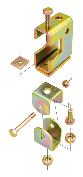 HBTS1-W3|吊りボルト斜め支持金具