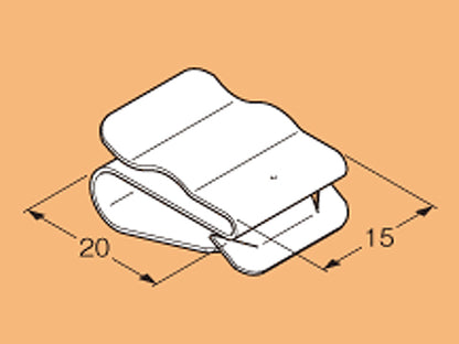HK22|耐熱ケーブル支持金具