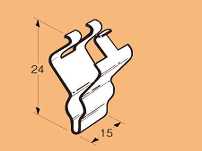 HK34|空気管ハンガー金具