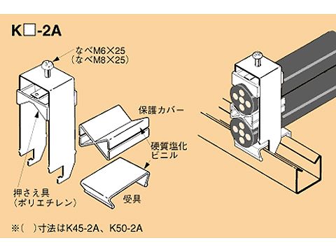 K15-2A|ケーブラーケーブル支持金具