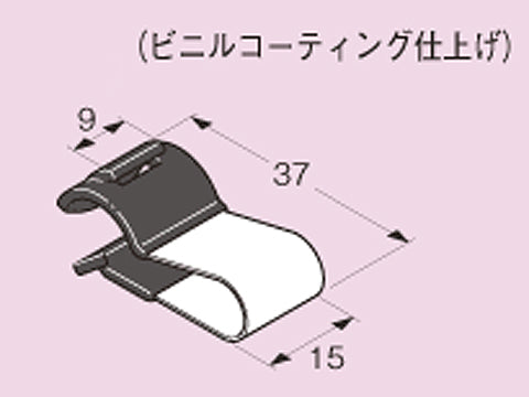 LR2D|丸形ケーブル支持金具