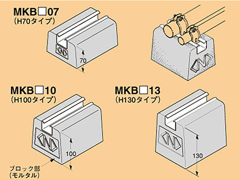 MKB6010|デーワンブロック L600