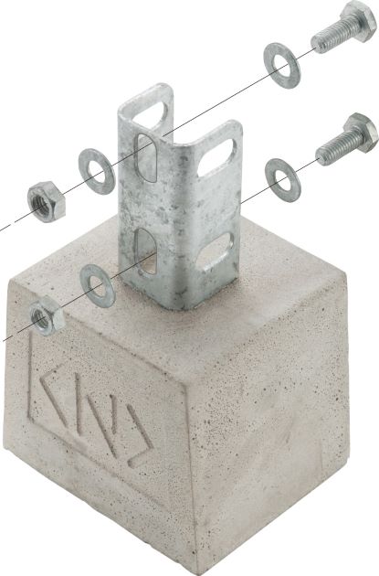 MKBA2|アングル架台用基礎ブロック