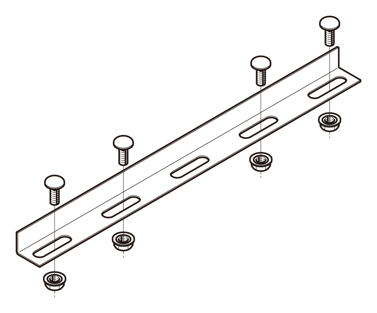 MRC|L型分岐用金具