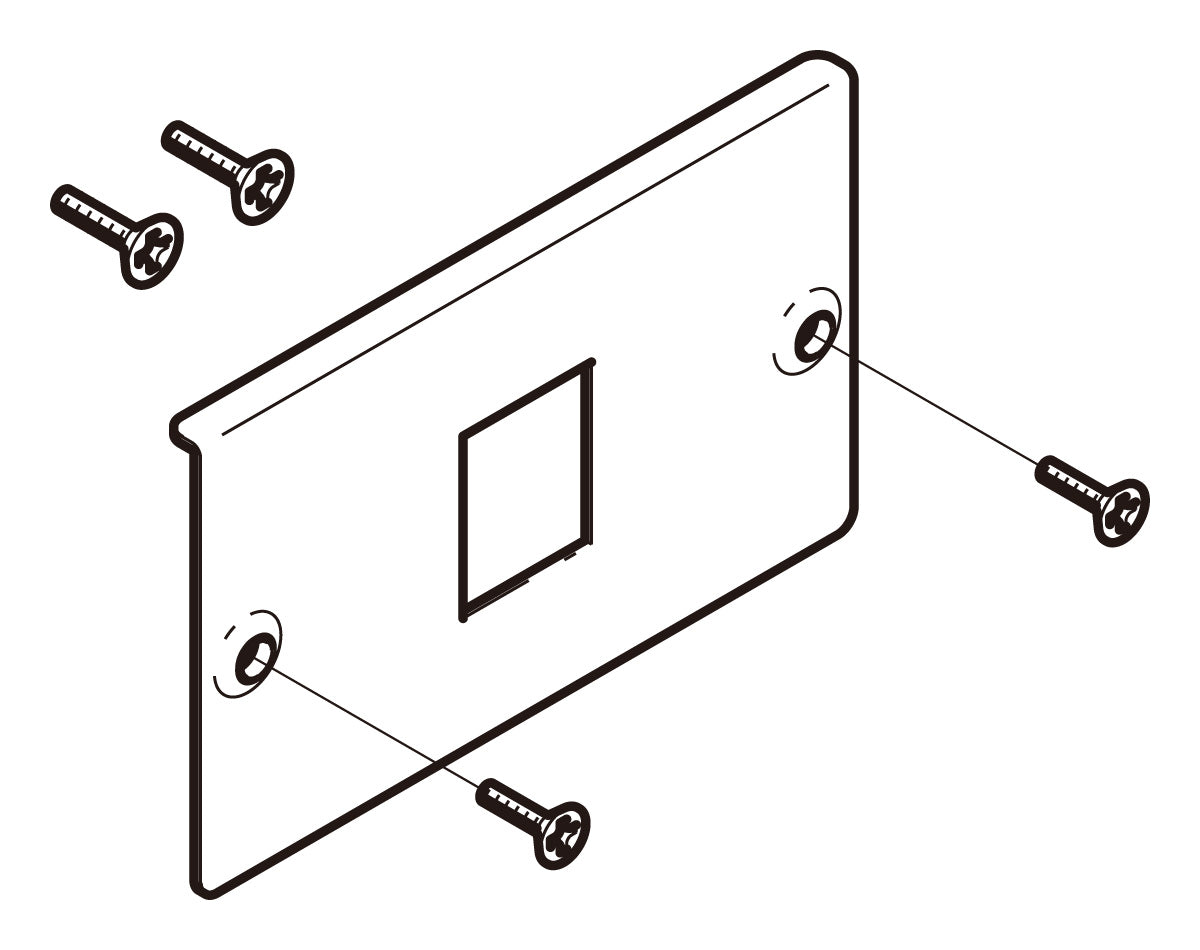 P-CP1F|コンセントプレート