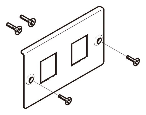 P-CP2F|コンセントプレート