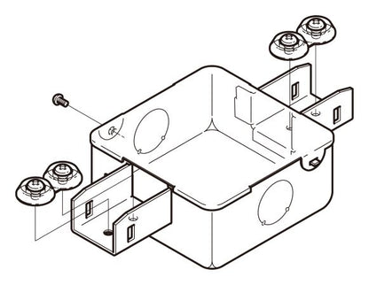 P-DB1SN|分岐ボックス 標準色塗装
