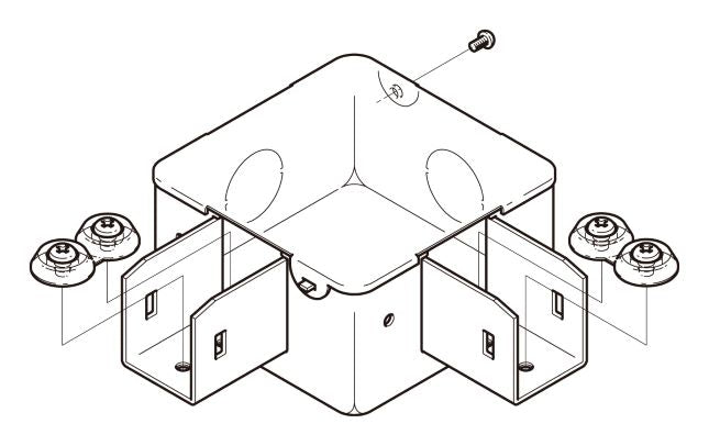 P-DB2LN|分岐ボックス 標準色塗装