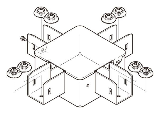 P-DB2XN|分岐ボックス 標準色塗装