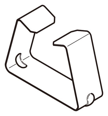 P-DF1C|カバー止め金具 標準色塗装