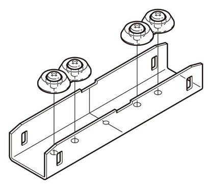P-DG1|継ぎ金具 標準色塗装