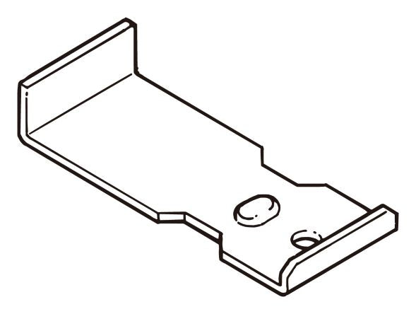 P-DH1R4050|交差支持金具用ズレ防止金具