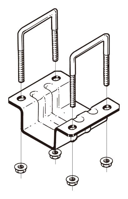 P-DHCR1|交差支持金具