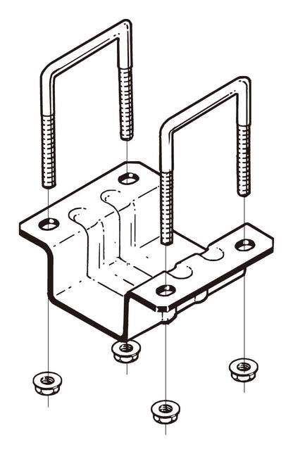P-DHCR1|交差支持金具