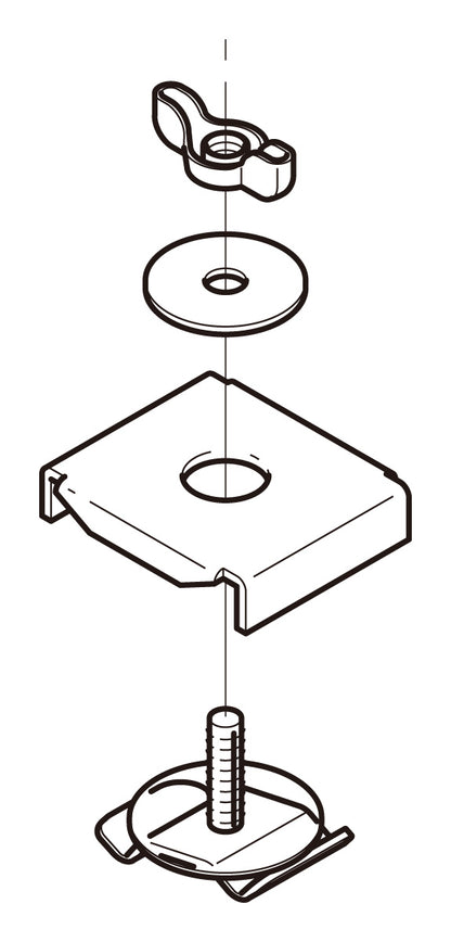 P-DK1UKB|照明器具取付金具用補助金具