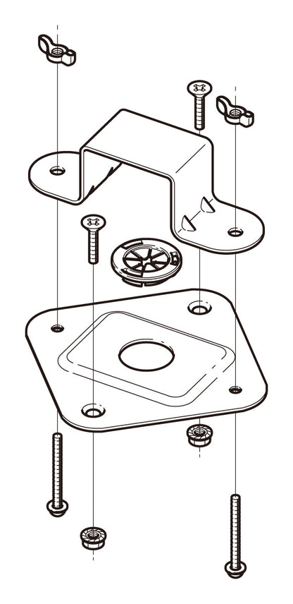 P-DKGL1|誘導灯取付金具
