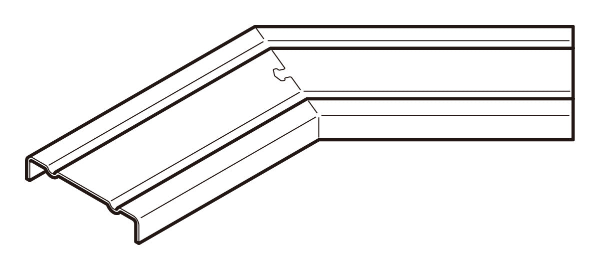 P-DL145FN|エルボカバー(45°)