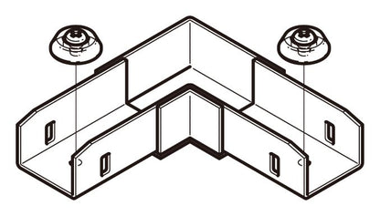 P-DL1|エルボ 標準色塗装