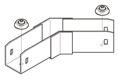 P-DL245|エルボ(45°) 標準色塗装