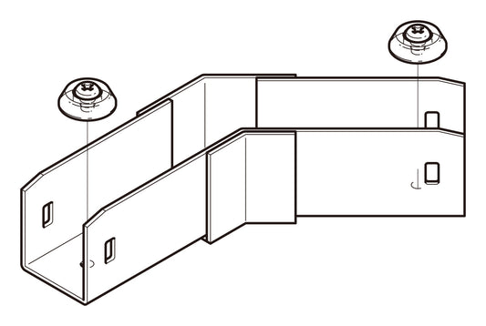 P-DL245|エルボ(45°) 標準色塗装