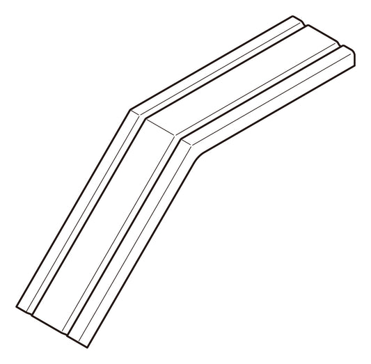 P-DO-145F|エルボカバー(45°)