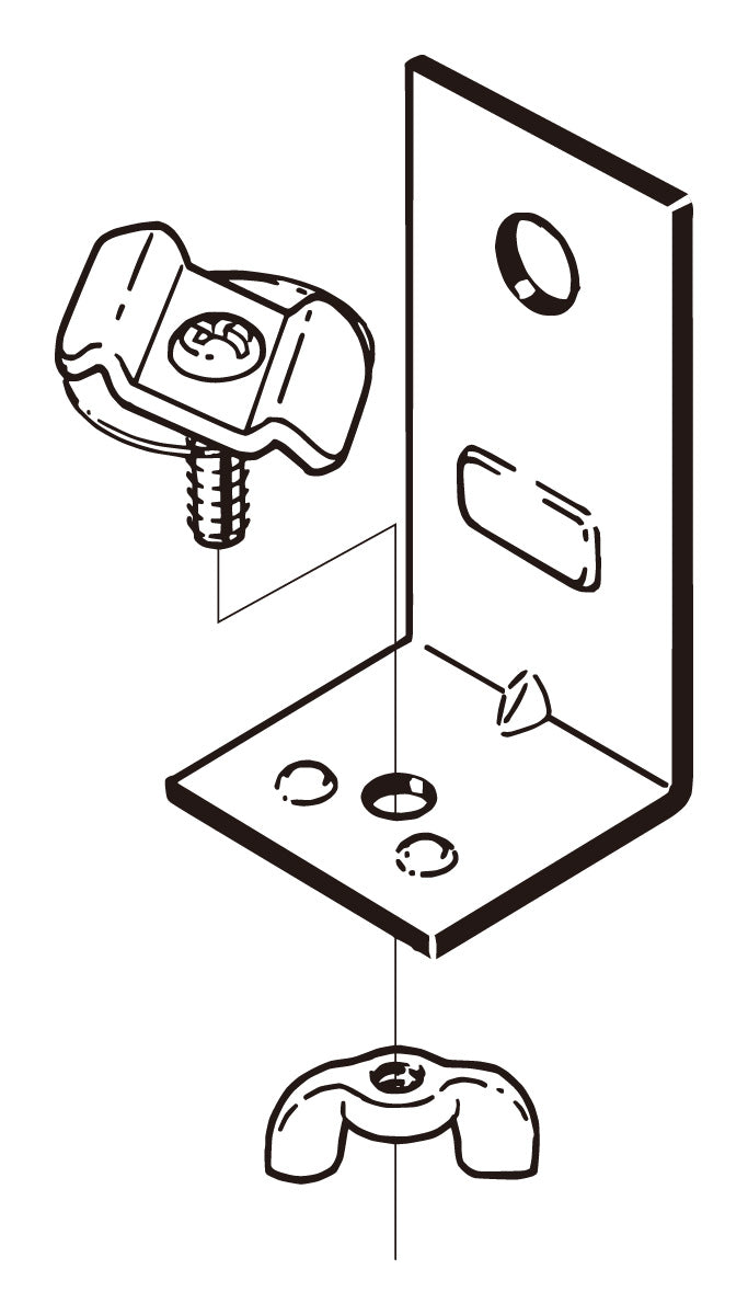P-ECW1|壁面支持用エンドキャップ