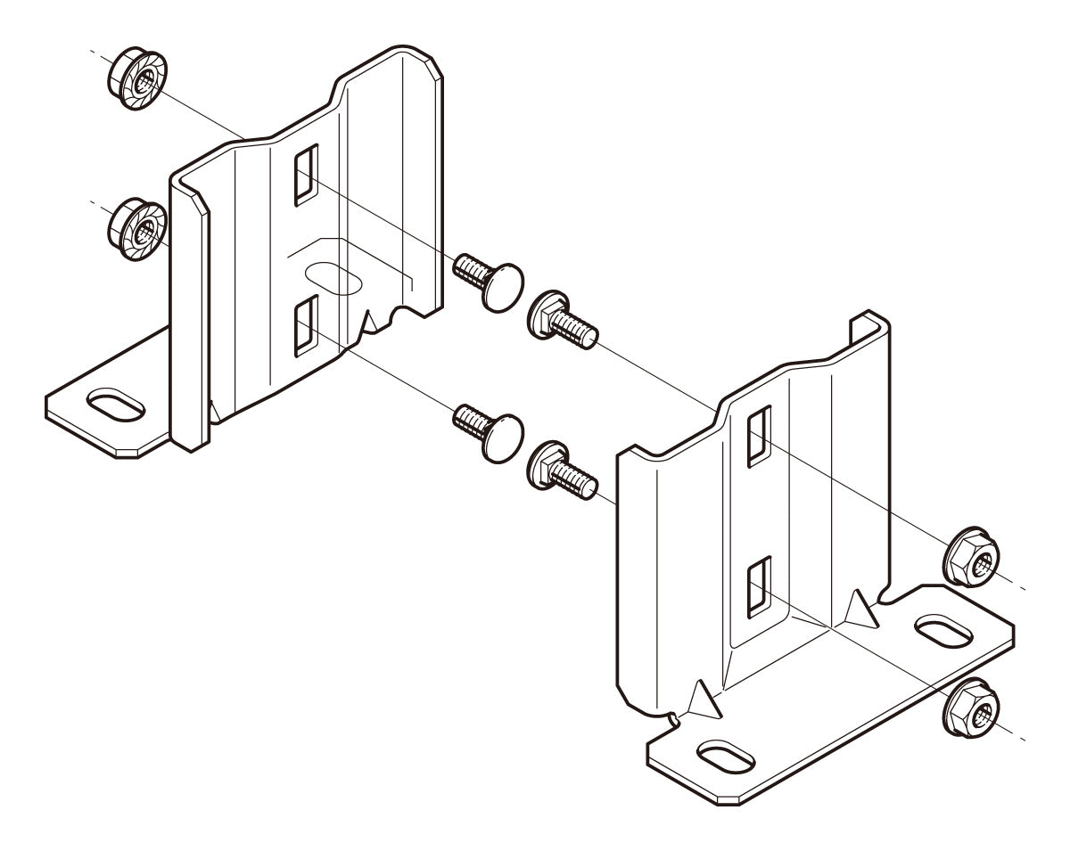 QRU1R|垂直支持金具(耐震用)