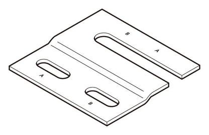 RS14-50|アングル用振れ止め金具