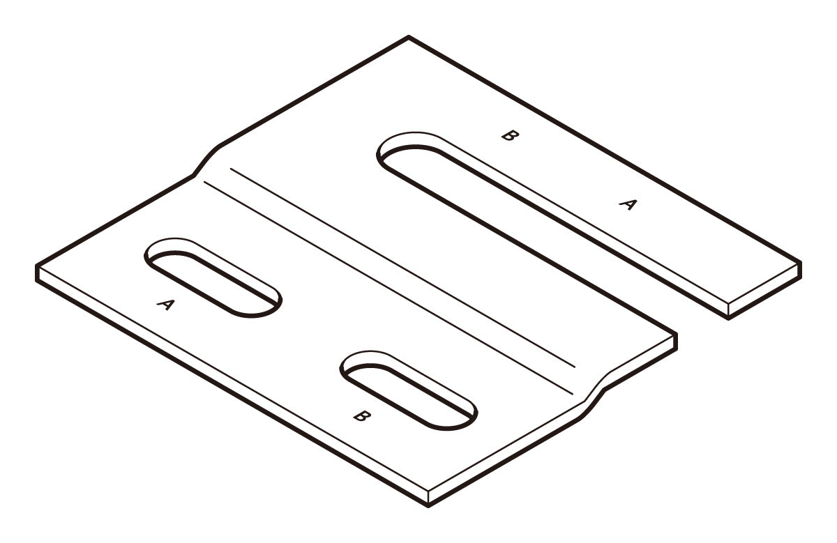 RS14-50|アングル用振れ止め金具