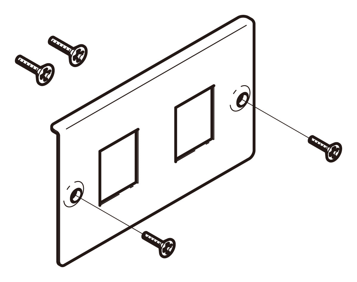 S-CP2F|コンセントプレート