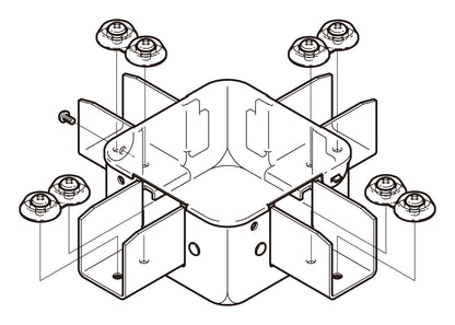 S-DB2XN|分岐ボックス ステンレス