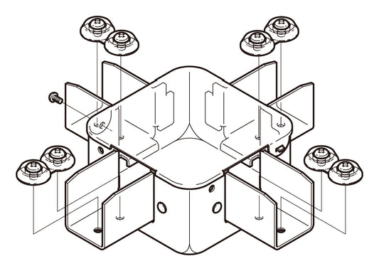 S-DB2XN|分岐ボックス ステンレス