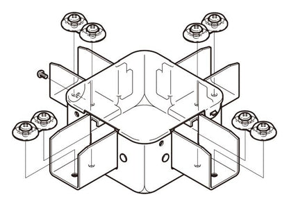 S-DB2XN|分岐ボックス ステンレス