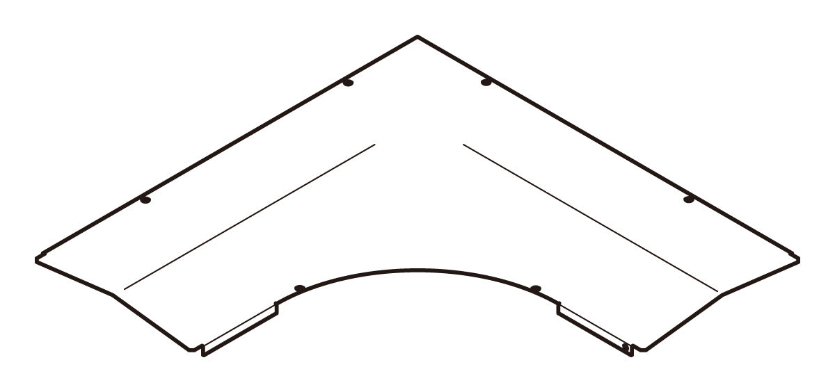 SD-CVLA120GY|LA形分岐屋根形カバー