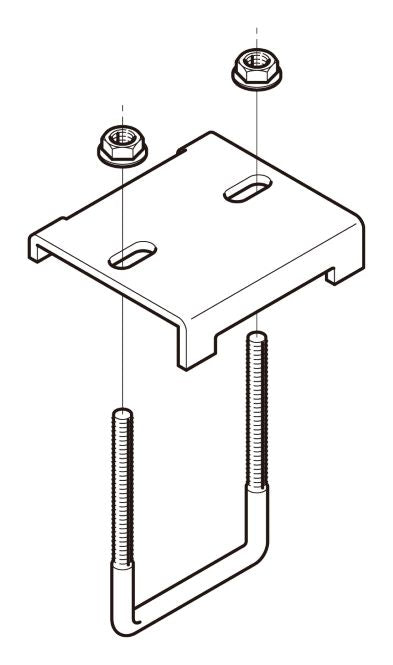 SD-DH2UL|形鋼用交差支持金具