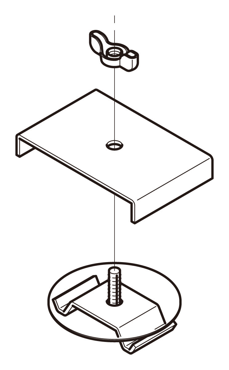 SD-DK7UKB|照明器具取付金具補助金具