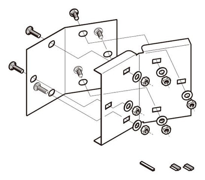 SD-DPLG200|分岐用継ぎ金具 片側