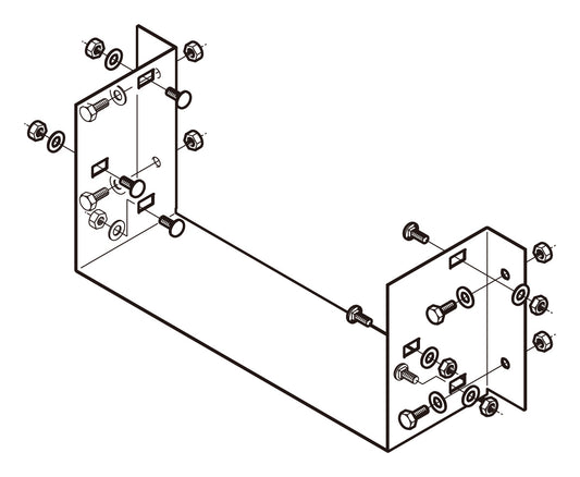 SD-DPU6010|盤接続金具 スーパーダイマ
